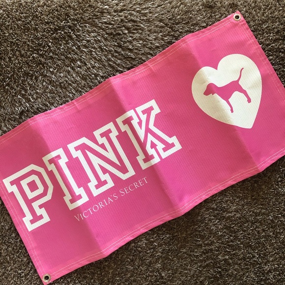 Victoria’s Secret VS PINK Logo Display Prop Hanging Banner Collectors HTF Item - Picture 2 of 9